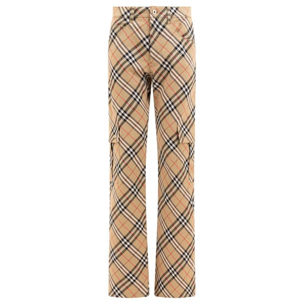 Burberry Check Cargo Trousers Tag Size 6 Women